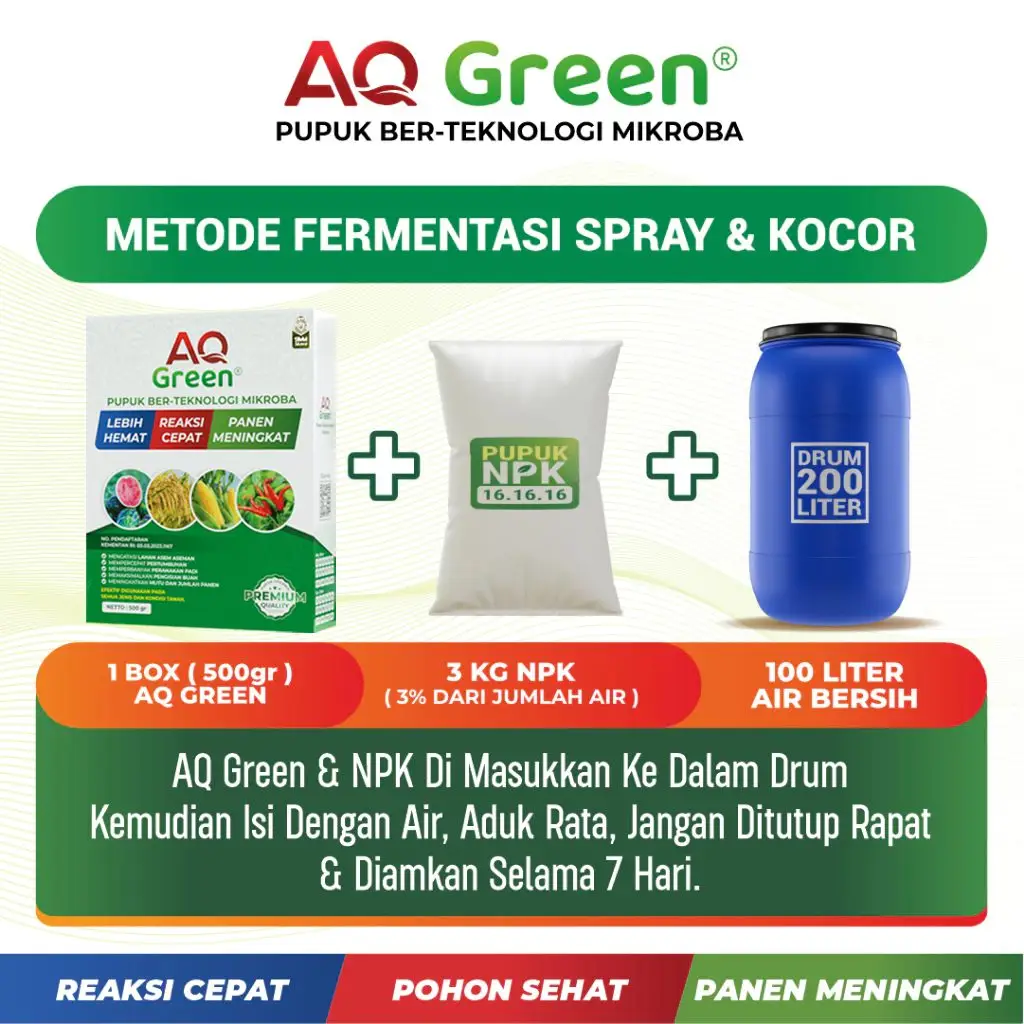 AQ GREEN 500Gr Pupuk Organik Hayati AQ Green untuk tanaman Buah AQ Green pupuk organik hayati serbuk larut air, pupuk aq green gold, pupuk padi, pupuk sawit, pupuk organik, pupuk karet, pupuk jagung, pupuk cair, pupuk pertanian, pupuk tanaman, pupuk berkualitas, toko pupuk pertanian terpercaya, distributor pupuk organik, pupuk untuk panen maksimal, beli pupuk online murah, pupuk alami untuk tanaman sayur, rekomendasi pupuk untuk cabe, pupuk cair organik, pupuk terbaik untuk tanaman hias, pupuk untuk tanaman buah, manfaat pupuk organik untuk tanaman, pupuk kompos, pupuk yang cocok untuk tanah asam, waktu terbaik untuk memberi pupuk, pupuk untuk panen maksimal, pupuk untuk cabe, pupuk terbaik untuk tanaman hias, pupuk untuk tanaman buah, manfaat pupuk organik untuk tanaman, pupuk untuk padi, pupuk padi terbaik, pupuk padi organik, pupuk padi kimia, jenis pupuk untuk tanaman padi, pupuk organik cair untuk padi, kombinasi pupuk padi yang bagukombinasi pupuk padi yang bagus, pupuk dasar untuk padi baru tanam, pupuk padi fase vegetatif dan generatif, paket pupuk lengkap untuk padi, meningkatkan hasil panen padi dengan pupuk, pupuk sawit, pupuk kelapa sawit, pupuk organik sawit, pupuk kimia untuk sawit,pupuk terbaik untuk kelapa sawit, jenis pupuk untuk tanaman sawit, cara pemupukan sawit yang benar, dosis pupuk sawit umur 1 tahun, jadwal pemupukan kelapa sawit, pupuk sawit untuk meningkatkan rendemen, pupuk daun untuk sawit, pupuk sawit tanpa subsidi, pemupukan sawit pada lahan gambut, rekomendasi pupuk sawit berbasis hasil panen, jual pupuk sawit NPK murah, distributor pupuk kelapa sawit, pupuk sawit harga terbaru 2025, pupuk sawit organik kemasan besar, beli pupuk sawit langsung dari pabrik, kapan waktu terbaik memupuk sawit?, pupuk apa yang cocok untuk sawit umur muda?, kenapa daun sawit menguning meski dipupuk?, bagaimana cara meningkatkan TBS dengan pupuk?, pupuk untuk sawit masa generatif, pupuk jagung, pupuk tanaman jagung, pupuk jagung terbaik, pupuk jagung organik, pupuk NPK jagung, jual pupuk jagung murah, harga pupuk jagung per sak, beli pupuk jagung organik, distributor pupuk jagung terpercaya, paket pupuk lengkap tanaman jagung, pupuk yang cocok untuk tanaman jagung, cara pemupukan jagung yang benar, jadwal pemupukan tanaman jagung, pupuk dasar untuk jagung, dosis pupuk urea untuk jagung per hektar, pupuk jagung umur 7 hari, pemupukan jagung sistem tumpangsari, pupuk jagung untuk hasil tinggi, perbedaan pupuk untuk jagung manis dan jagung hibrida, pupuk hayati untuk tanaman jagung, pupuk tanaman karet, pupuk karet, pupuk untuk pohon karet, pupuk karet terbaik, pupuk organik karet, jenis pupuk untuk tanaman karet, dosis pupuk untuk karet usia 1 tahun, jadwal pemupukan tanaman karet, pupuk NPK untuk tanaman karet, pemupukan karet agar produksi lateks meningkat, cara pemupukan karet yang benar, pupuk karet umur remaja, pupuk daun untuk tanaman karet, pupuk untuk karet belum disadap, pupuk hayati untuk tanaman karet, jual pupuk untuk tanaman karet, harga pupuk tanaman karet terbaru 2025, distributor pupuk untuk petani karet, bagaimana cara meningkatkan hasil sadap karet dengan pupuk?, pupuk apa yang cocok untuk karet di lahan masam?, kapan waktu terbaik pemupukan tanaman karet?, kenapa daun karet menguning meski sudah dipupuk?, perbedaan pupuk karet organik dan kimia